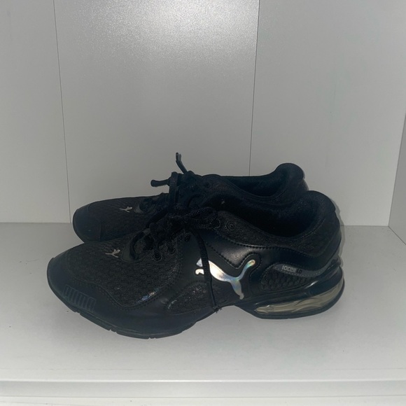 Black puma sneakers holographic sneakers - Picture 4 of 7